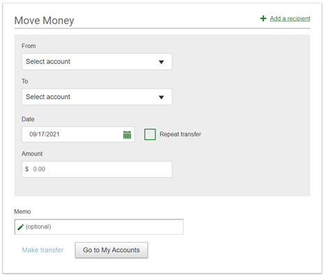 move money