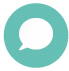 Message bubble icon