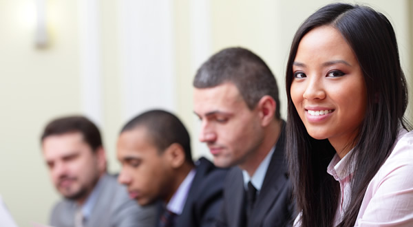 group of business people